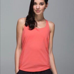 Lululemon Wild Tank Top Atomic Coral Size 4